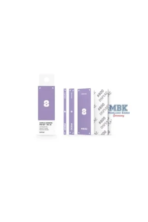 DSPIAE Acrylic Sanding Pad Set-Purple (800 grit) Populair