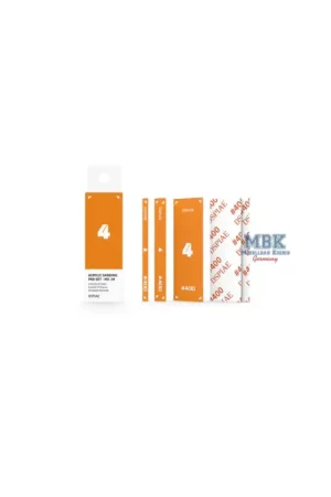 DSPIAE Acrylic Sanding Pad Set-Orange (400 grit) Must-Have