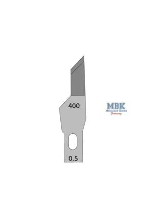 Replacement Blade for SF 45° 0,5mm 400 (Feile) Alleen Vandaag