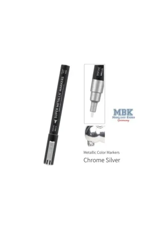 Nieuw DSPIAE Super Metallic Markers - Chrome Silver
