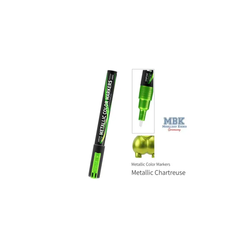 Actieprijs DSPIAE Super Metallic Color Markers - Chartreuse