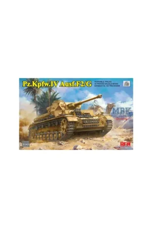 Pz.Kpfw.IV Ausf.F2/G w/workable tracks Schaalmodel Tijdelijk Beschikbaar