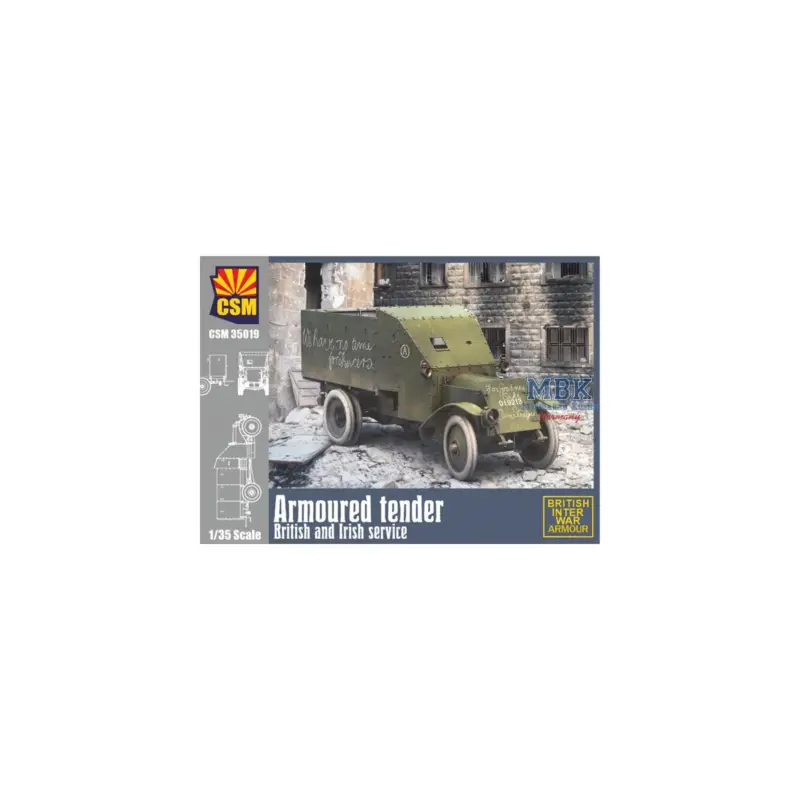 Koop Vandaag Armoured Tender, British and Irish Service Schaalmodel