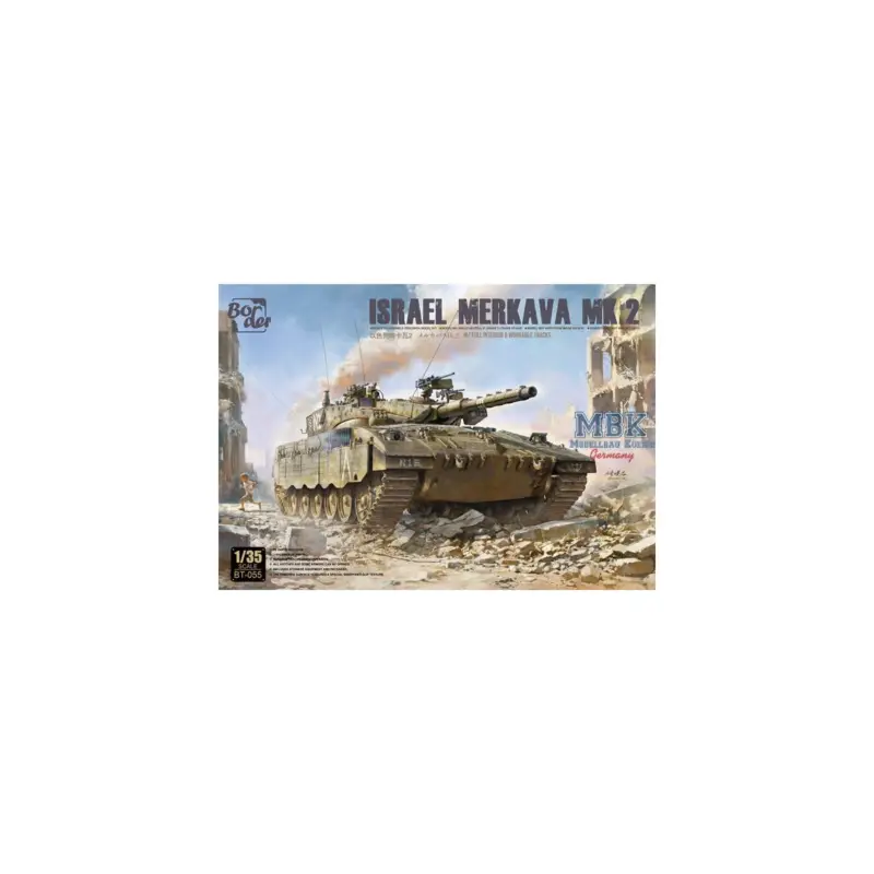 Seizoensaanbieding Merkava Mk.2 w/ Full Interior & Workable Tracks Schaalmodel