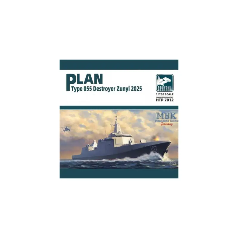 Betaalbaar PLAN Type 055 Destroyer Zunyi Schaalmodel