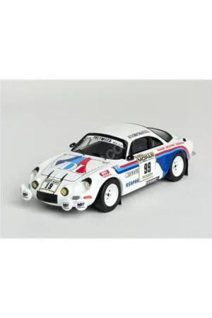 Bestseller Renault alpine a110 99 bernard delesalle/yannick annaud manx rally 1979 Miniatuur