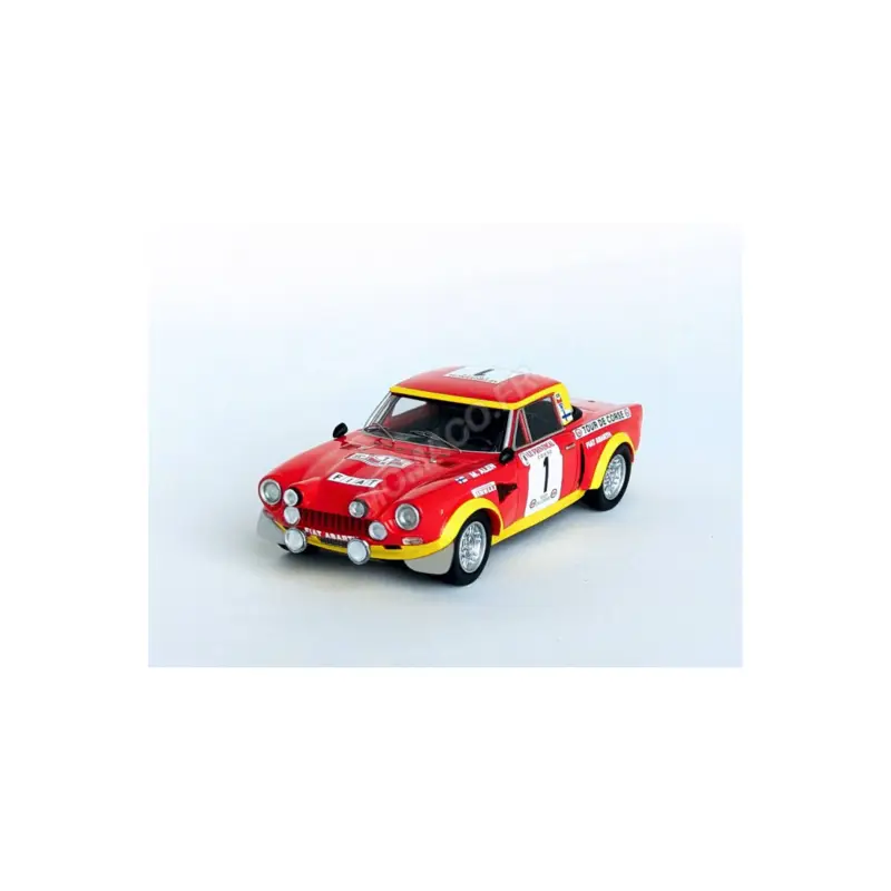 Fiat 124 abarth 1 markku alen/ilka kivimäki rallye tour de corse 1974 Miniatuur Bestel Nu