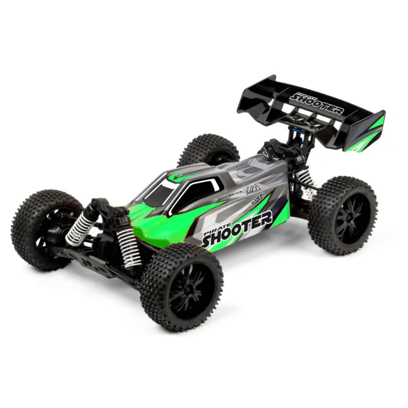 Green Pirate Shooter RC buggy Korting