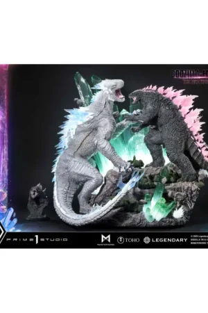 Godzilla x Kong: The New Empire - Ultimate Diorama Masterline Series Godzilla vs Shimo statuette 86 cm Tijdelijk Beschikbaar