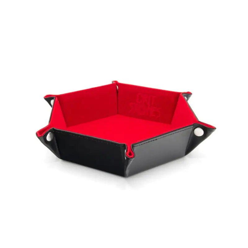 Voordeelprijs CritStones - Red Folding Dice Tray