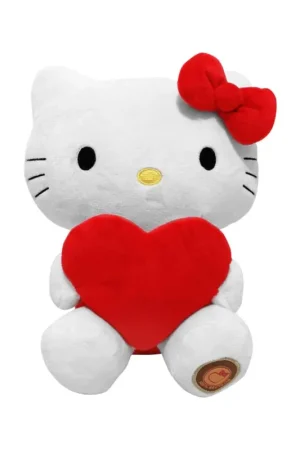 Sanrio - Hello Kitty Hearth soft toy 24 cm Direct Beschikbaar