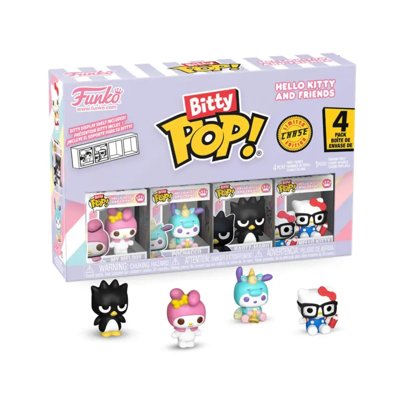 Bestel Nu Hello Kitty and Friends - pack of 4 Bitty POP figures! Vinyl Series 4 2 cm