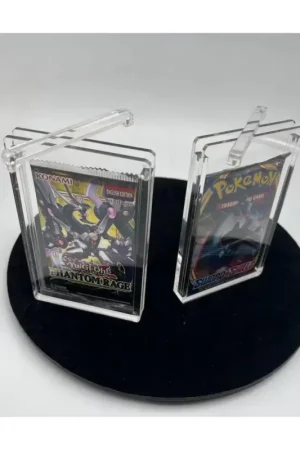 EVORETRO - Acrylic Case for Booster Pack with Magnetic 5pcs Veilige Betaling