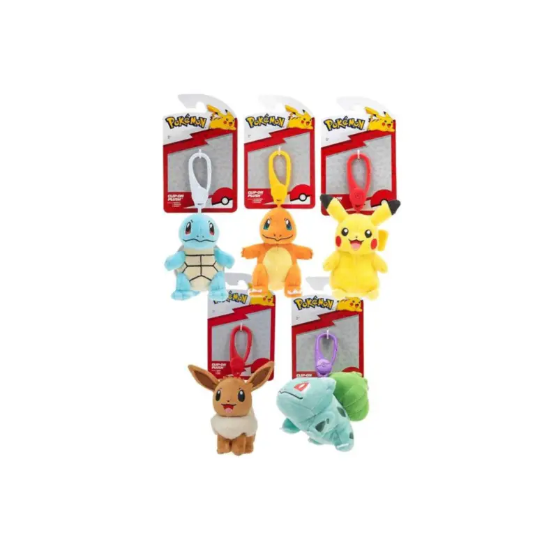 Lage Prijs Pokemon Plush Clip-On Plush