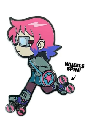 Scott Pilgrim pin Ramona Skating 5 cm Snelle Levering