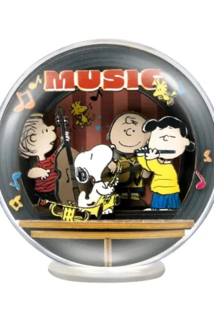 Gereduceerde Prijs Peanuts Puremind model The globe Wooden Theater Globe Night of Music