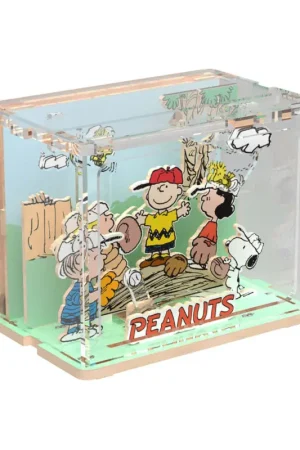 Uitverkoop Peanuts Puremind Mini Scene Baseball Time Building Set