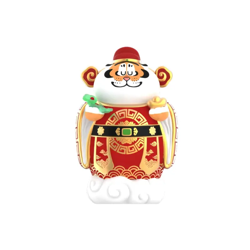Rechtstreeks Van De Fabrikant Alexander The Fat Tiger Figure Tiger Of Wealth 20cm Figuurtje