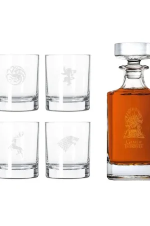 Meest Verkocht GAME OF THRONES - Set of 4 engraved whiskey glasses