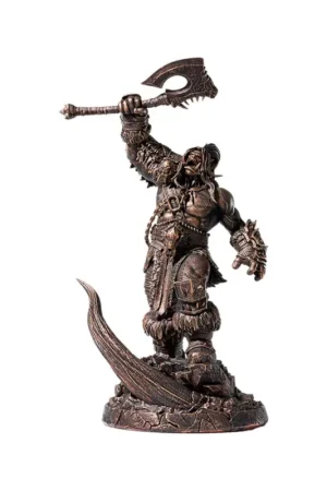 Laatste Kans World of Warcraft statuette 1/10 Bronze Colored Edition Grommash Hellscream 31 cm Figuurtje