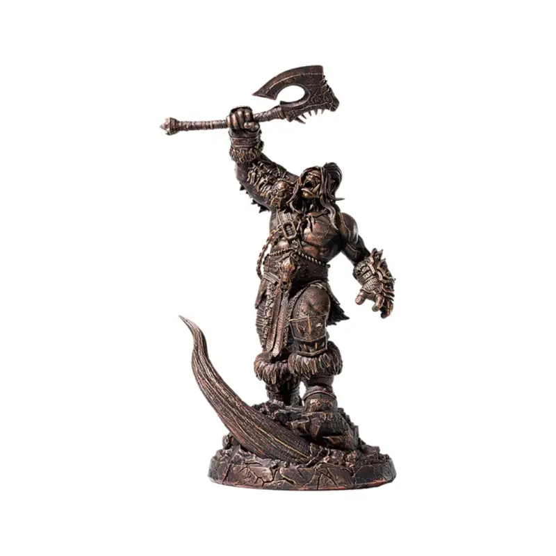 Laatste Kans World of Warcraft statuette 1/10 Bronze Colored Edition Grommash Hellscream 31 cm Figuurtje