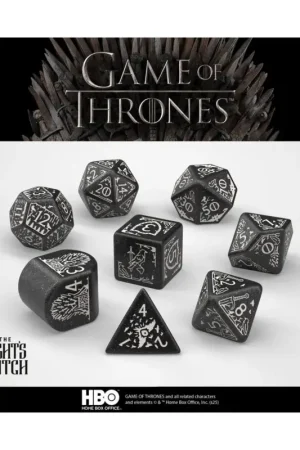 Game of Thrones Night's Watch dice pack (8) Exclusieve Aanbieding