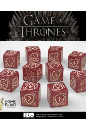 Game of Thrones Lannister dice pack 10xD6 (10) Seizoensaanbieding