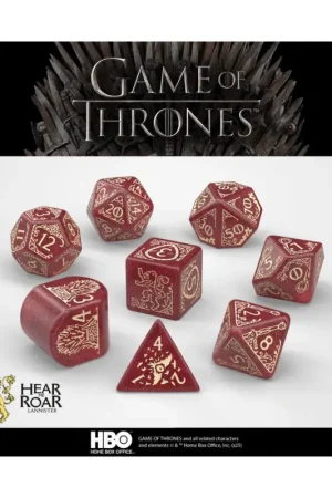 Express Levering Game of Thrones Lannister dice pack (8)