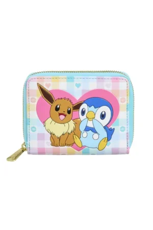 Pokemon - Loungefly Piplup And Eevee Friends Wallet Gecertificeerd