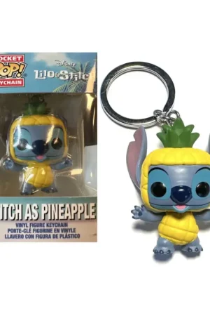 Bestseller DISNEY - Lilo & Stitch - Pocket Pop Keychain - Stitch Pineapple Pop figur