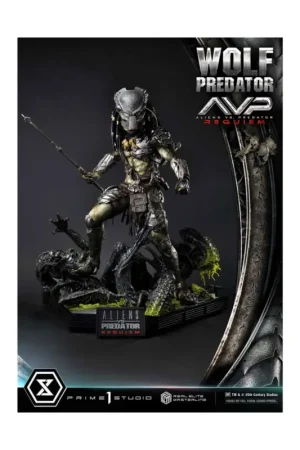 Alien vs. Predator - Real Elite Masterline Series 1/3 Requiem Wolf Predator Deluxe Ver. 95cm Favoriet