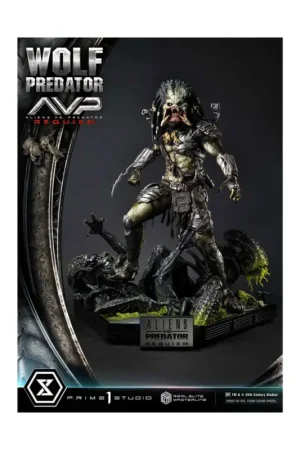 Direct Verzonden Alien vs. Predator - Real Elite Masterline Series 1/3 Requiem Wolf Predator statuette 95 cm