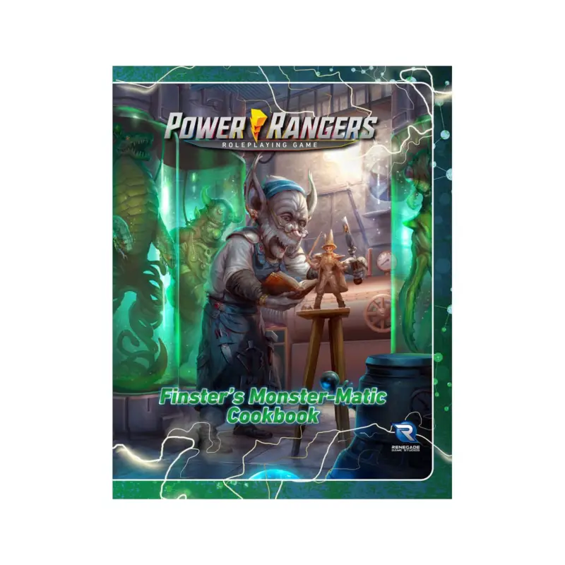 Power Rangers RPG - Finster's Monster-Matic Cookbook Sourcebook *ENGLISH* Bordspel Alleen Vandaag