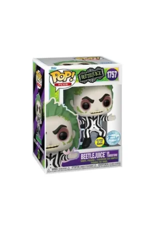 Beetlejuice Pop! - More Beetlejuice On Stone Glow Exclusive Pop figur Beste Prijs