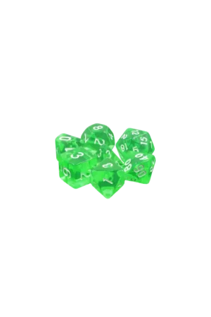 Shop Nu HDT-05 Set of 7 Dice in Box – Emerald Gems