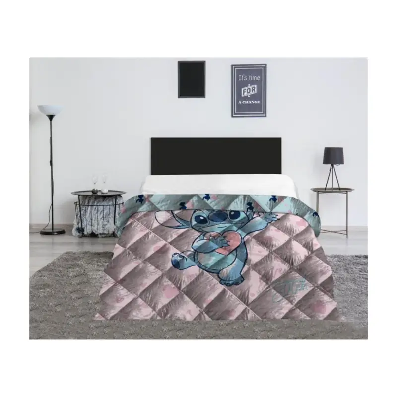 LILO & STITCH - Stitch "Heart" - Quilt Blanket 240x220cm Dagaanbieding