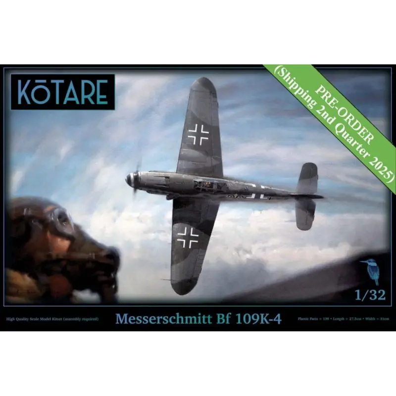 Favoriet Messerschmitt Bf 109K-4 Schaalmodel