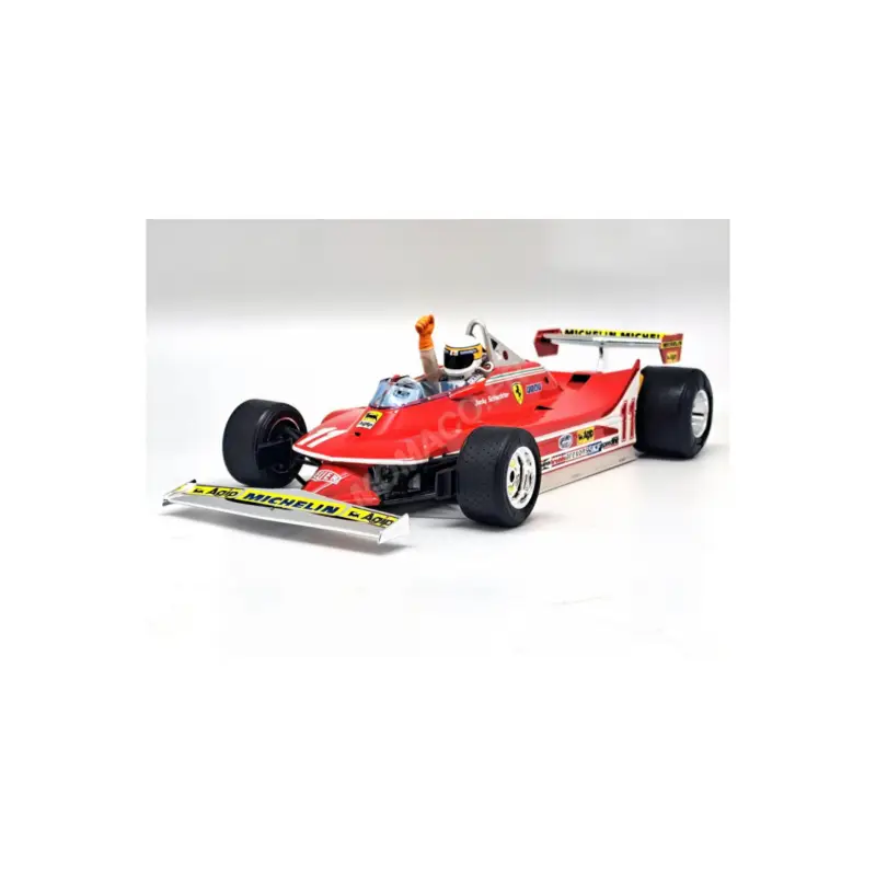 Beperkte Voorraad Ferrari f1 312 t4 11 jody scheckter monza grand prix 1979 1st and world champion with driver (18-01544)