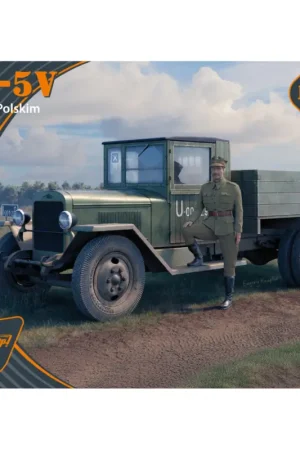 Populair ZiS-5V 'W Wojsku Polskim' Advanced kit Schaalmodel