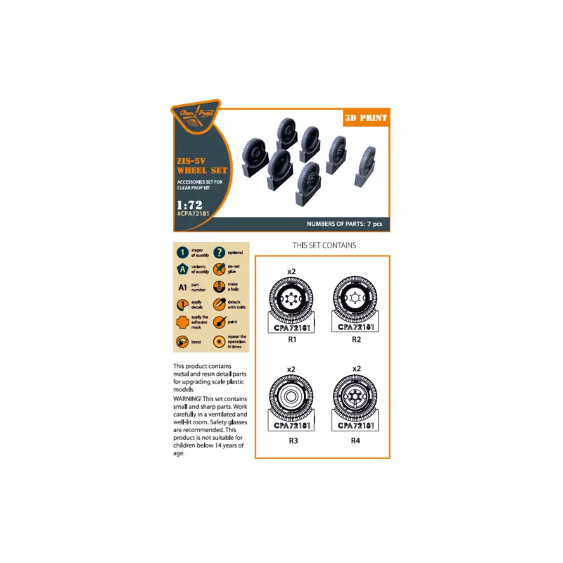 ZiS-5V wheel set Weekendaanbieding