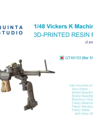 Hete Deal Vickers K Machine gun, 2 pcs (all kits)