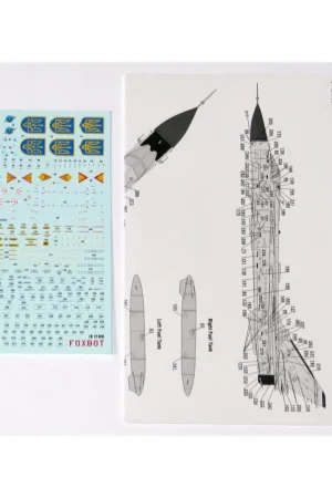 Decal Stencils for Sukhoi Su-24M, Ukrainian Air Force for Trumpeter, Dragon kits Laatste Kans