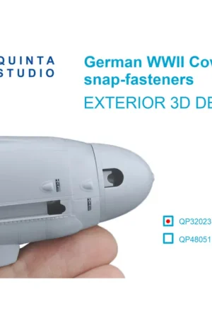 Bestel Nu Decal German WWII Cowling Snap-Fasteners (All kits)