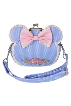 Disney Loungefly Minnie Floral And Lace Kisslock Handbag Nu Kopen