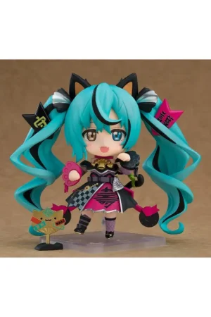 HATSUNE MIKU - Black Maneki Miku - Nendoroid Figure 10cm Figuurtje Voordeelprijs