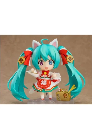 Gecertificeerd HATSUNE MIKU - Maneki Miku - Nendoroid Figure 10cm Figuurtje