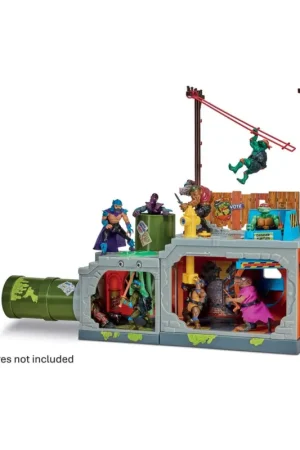 Teenage Mutant Ninja Turtles Building Secret Sewer Lid Playset Mutant Module heo EU Exclusive 30 cm Favoriet