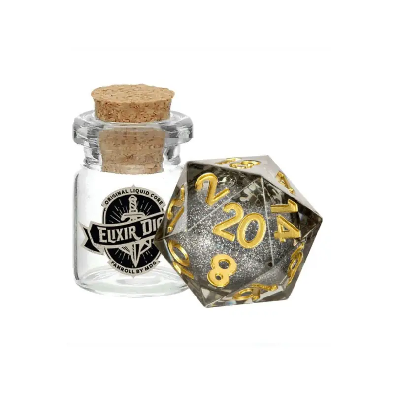 Korting FanRoll - Liquid Core Vanishing Oil dice d20 Elixir (1)