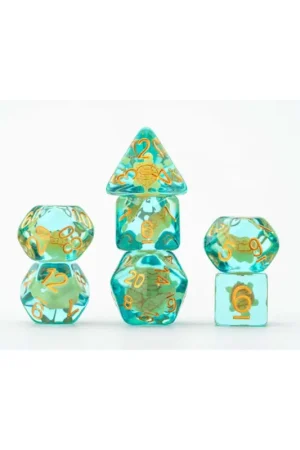 Superprijs FanRoll - Turtle dice pack (7)