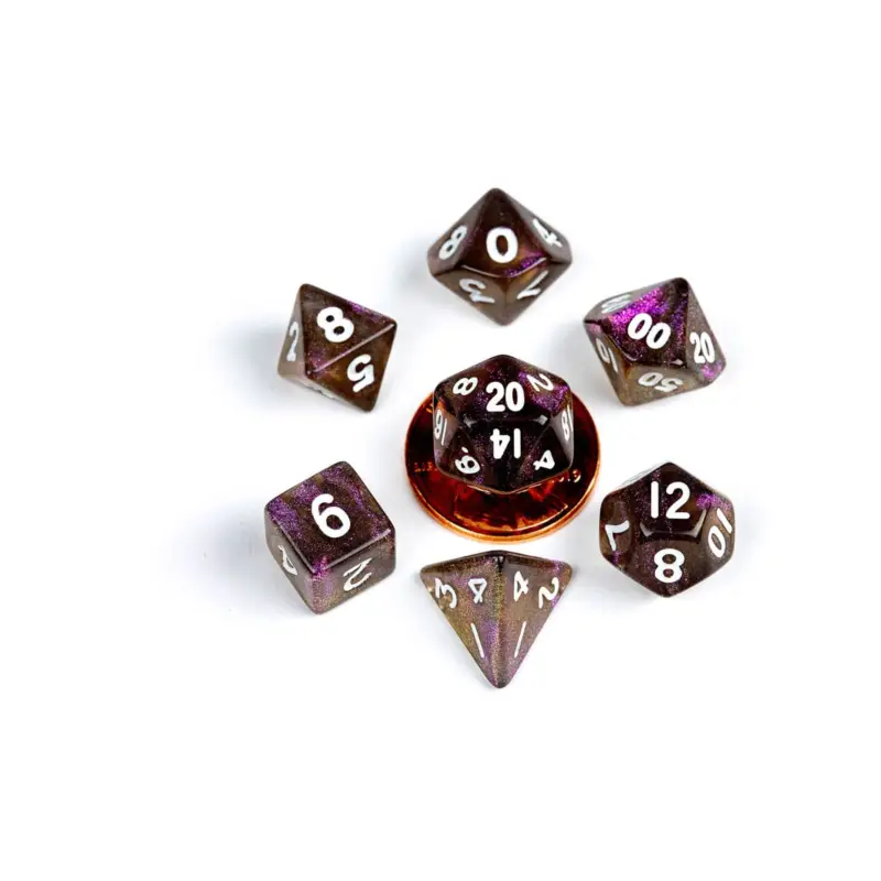 Must-Have FanRoll - Sharp Mini Stardust Supervolcano dice pack (7)
